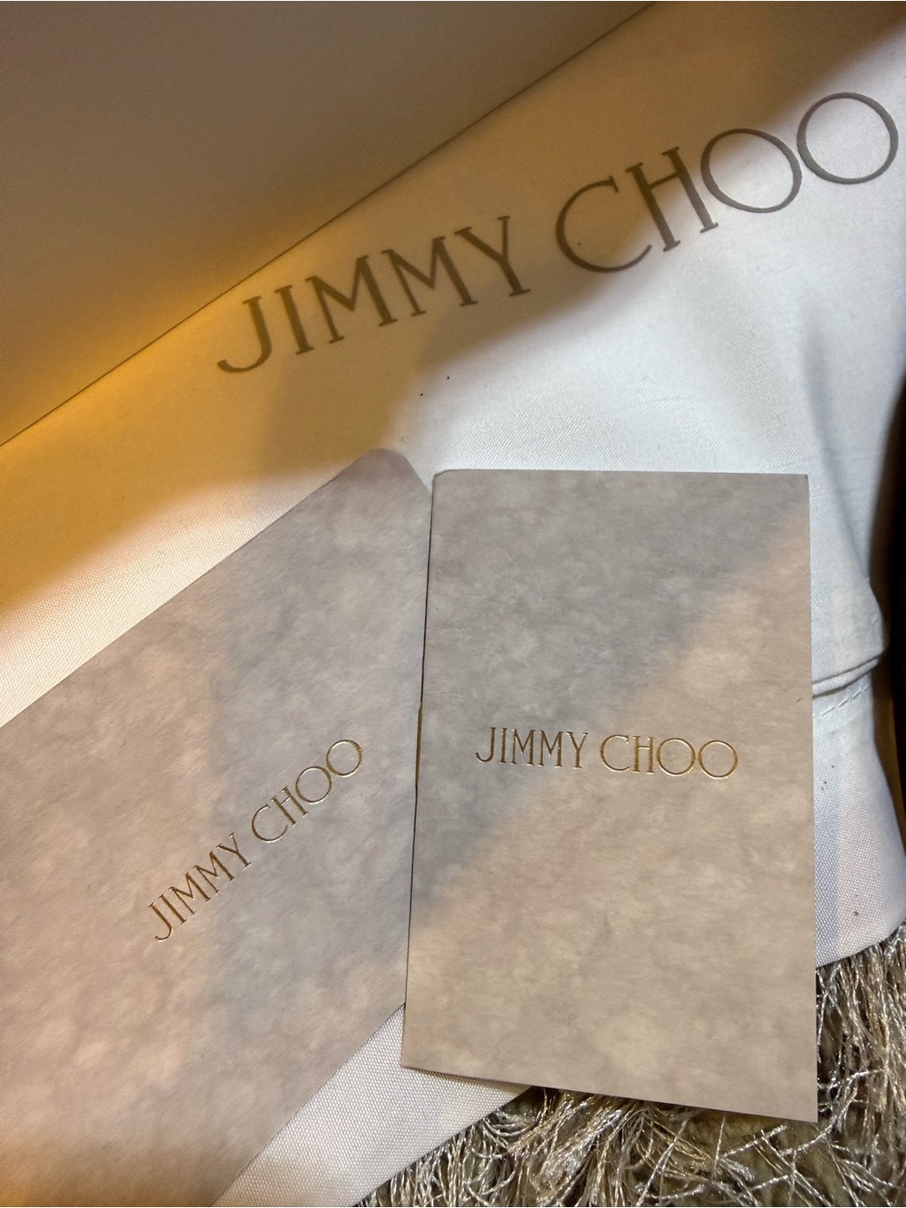 Jimmy Choo FITZ Black/Gold JC Monogrammed Slides - Picture 4 of 14